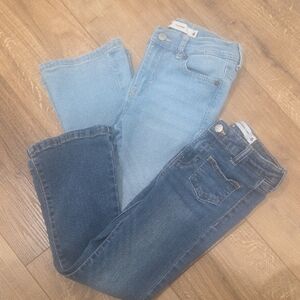 Levi's Girls Kids Jeans - Light Blue and Dark Blue